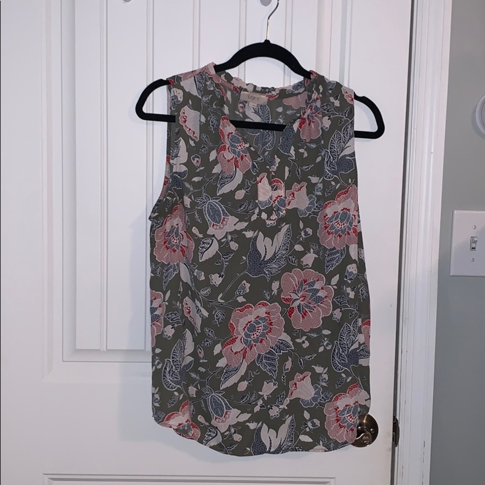 Flowy tank blouse